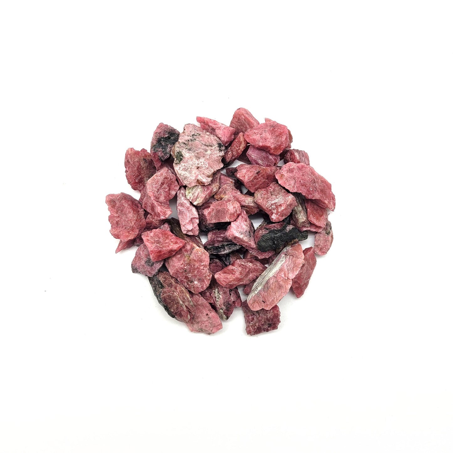 rough rhodonite minis