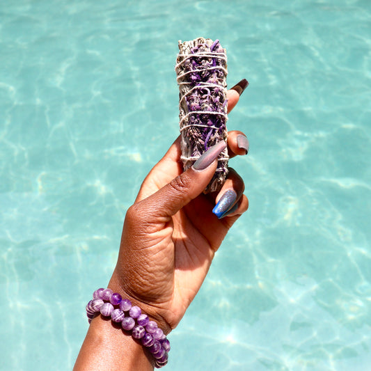 Lavender & White Sage Smudge Stick