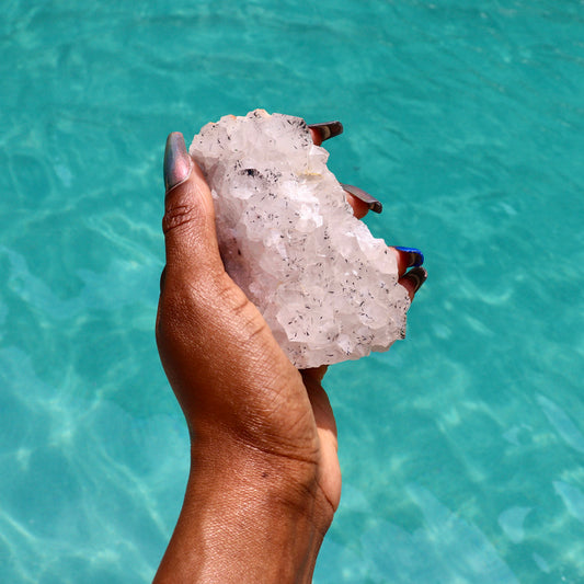African Quartz - Rutilated
