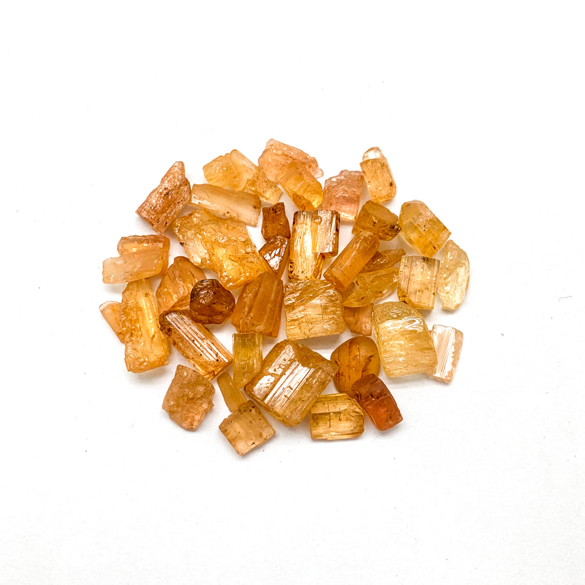 Rough Imperial Topaz Minis - Natural Raw Stone from Brazil