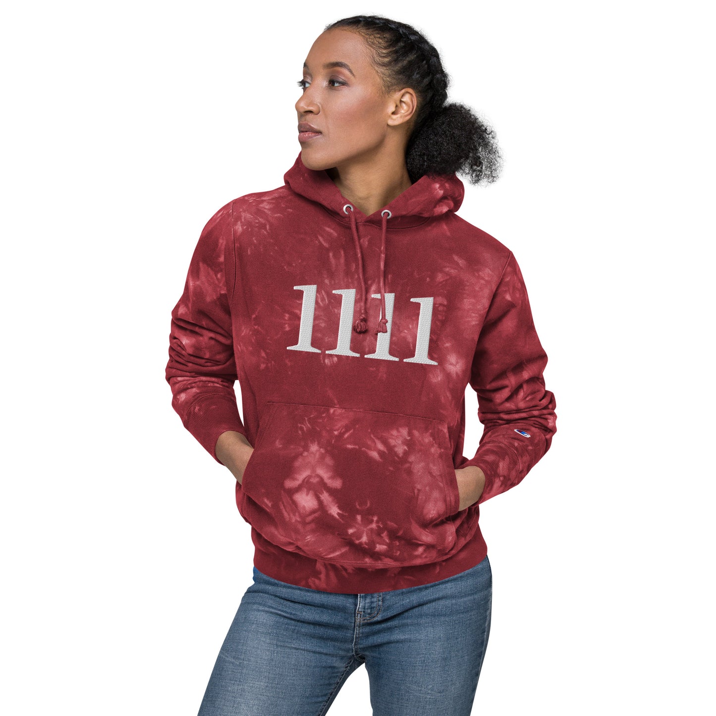 Unisex Champion Angel Number 1111 Hoodie
