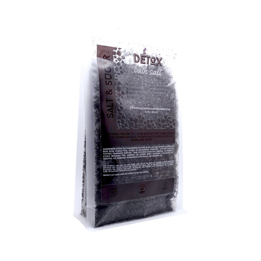 juniper berry black detox all natural handmade bath salt