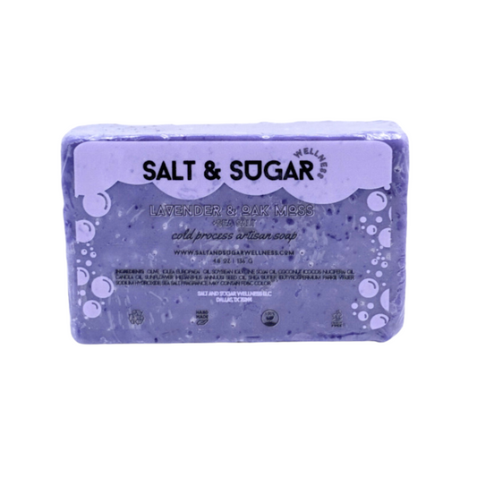 lavender and oak moss handmade cold process soap