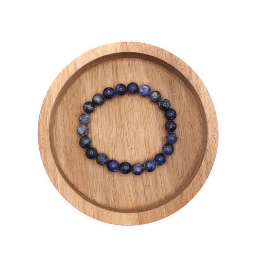 8 mm Sodalite Elastic Bracelet