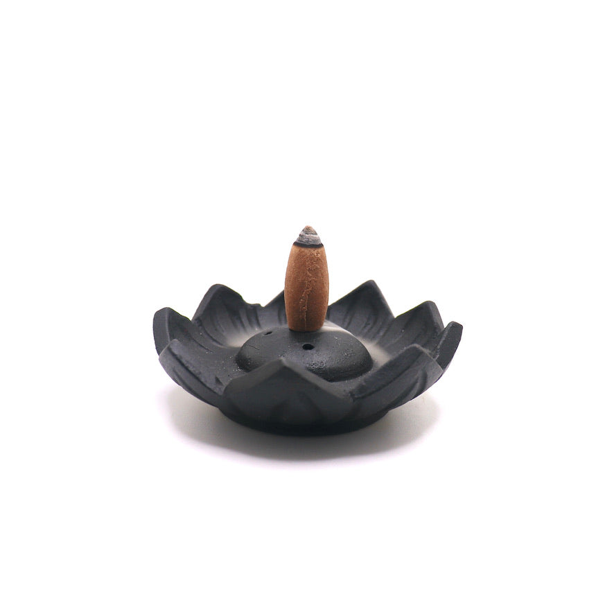 Lotus Ceramic Incense Holder