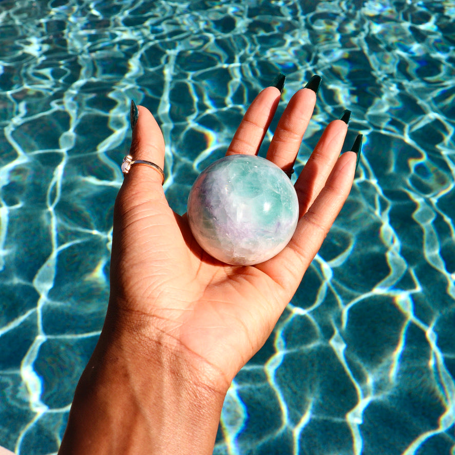 Fluorite Sphere (2.00" diameter)