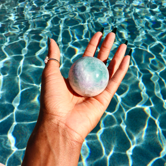 Fluorite Sphere (2.00" diameter)