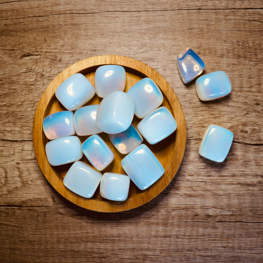 tumbled opalite