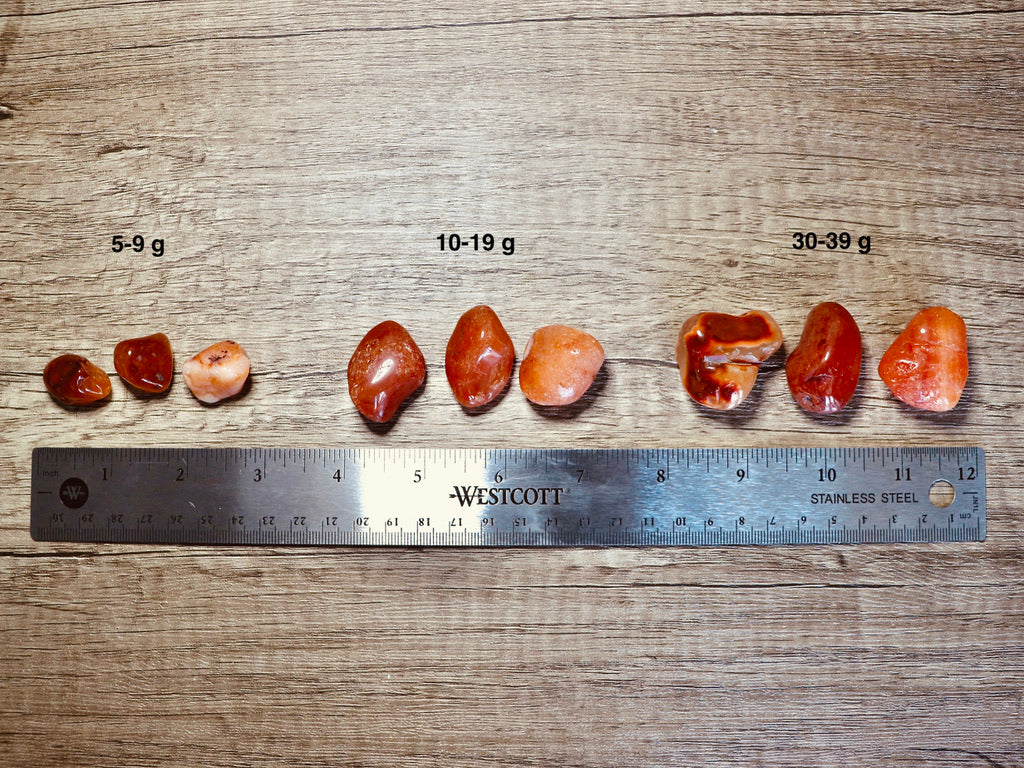 tumbled carnelian