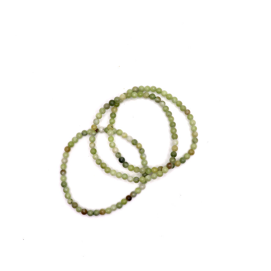 4 mm Chinese jade bracelet