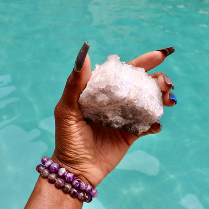 African Quartz - Rutilated