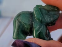 Green Aventurine Elephant (1.50")