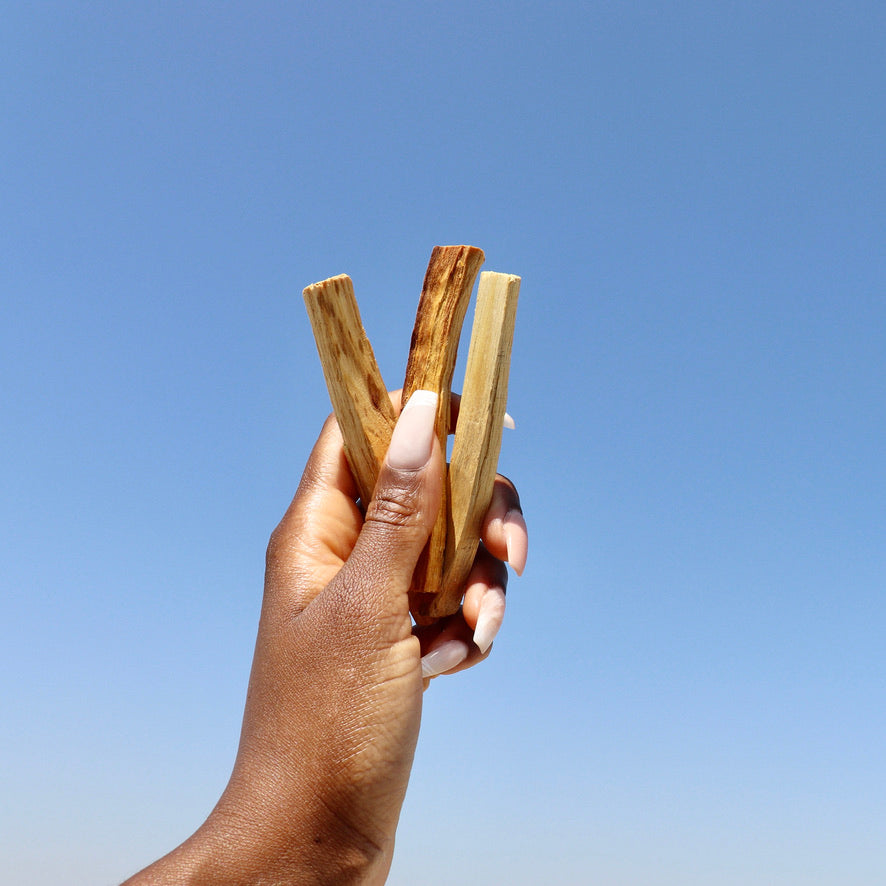 sustainably harvested peruvian palo santo