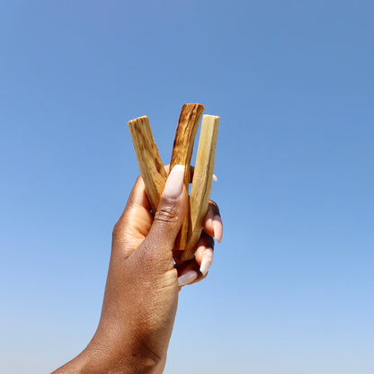 sustainably harvested peruvian palo santo