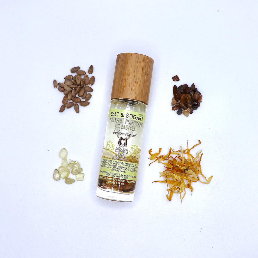 solar plexus chakra balancing oil