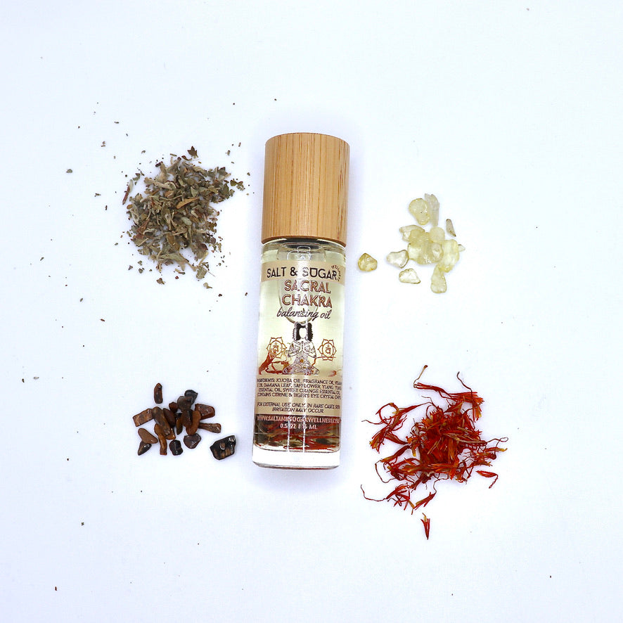 sacral chakra balancing oil