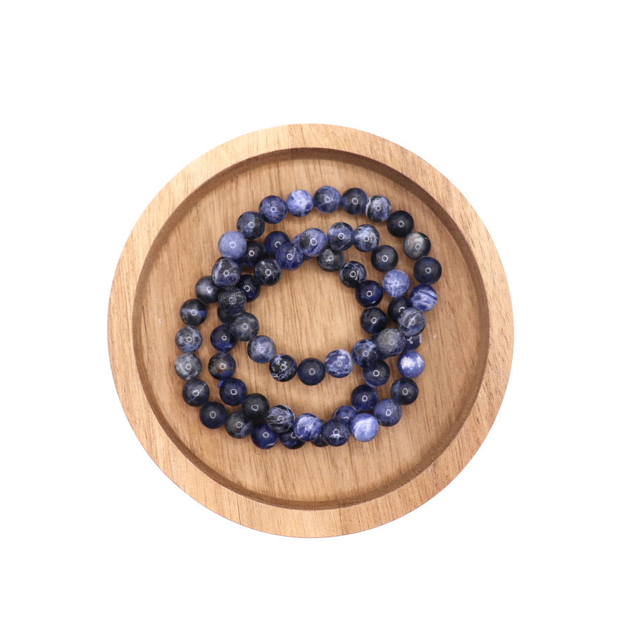 8 mm Sodalite Elastic Bracelet 